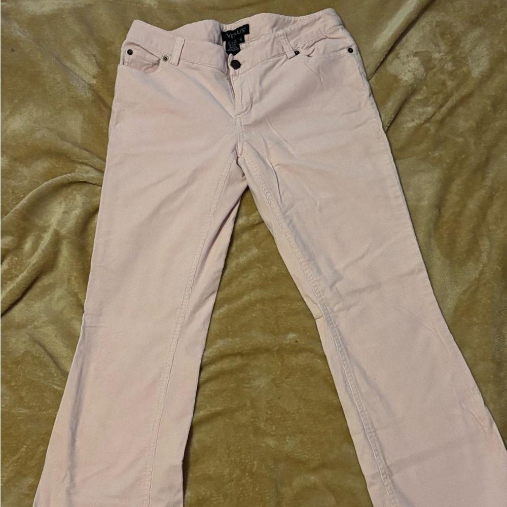 VENUS Light Pink Straight Leg Jeans